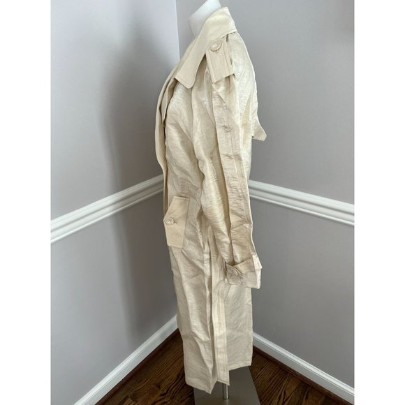 NWT The New Society Linen Trench Coat $532 - Picture 5 of 6